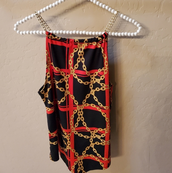 "First Love" Chained Strap Shirt - Picture 3 of 3